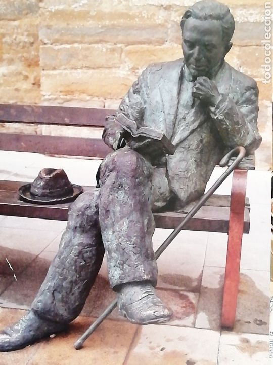 Vintage: Cuadro en madera. Antonio Machado. Baeza - Ja&eacute;n - Foto 1