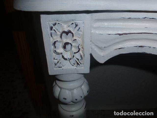 Vintage: CONSOLA DE MADERA TALLADA - Foto 2