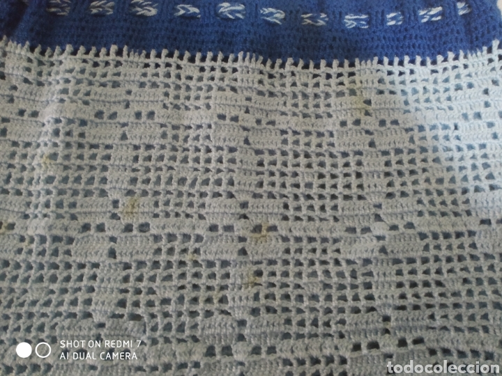 Vintage: Bolsa de pan ganchillo - Foto 4