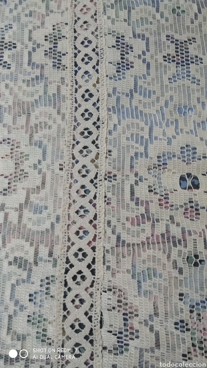 Vintage: Colcha encaje mec&aacute;nico - Foto 4