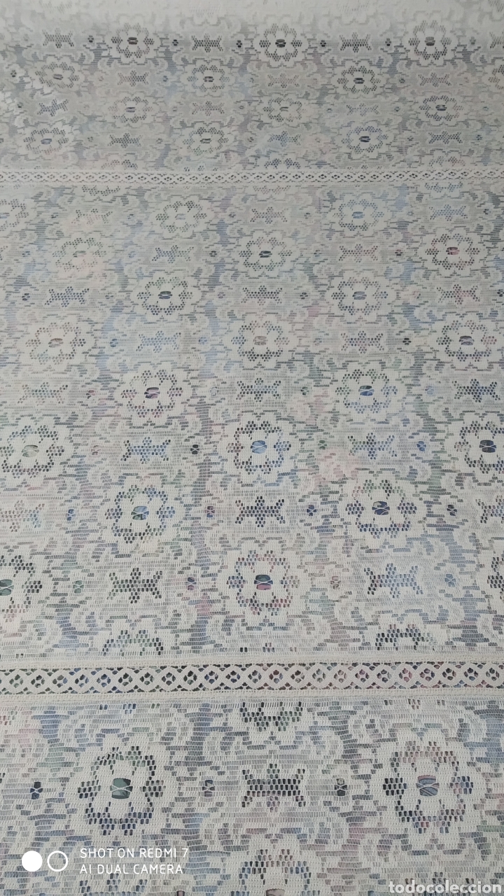 Vintage: Colcha encaje mec&aacute;nico - Foto 6
