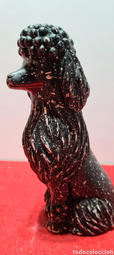 Vintage: Curiosa Figura de un perro tipo caniche. - Foto 2