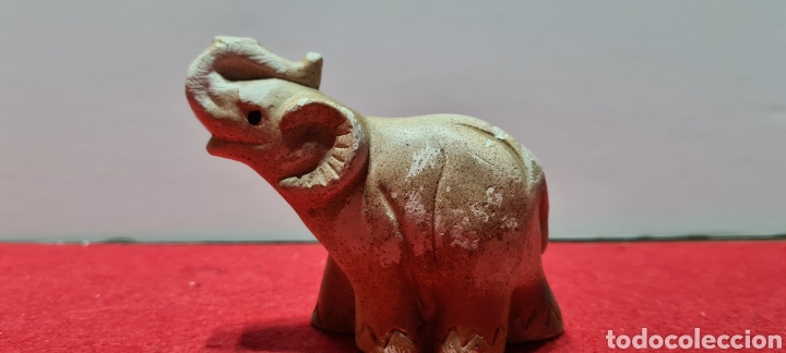 Vintage: Curiosa Figura de Elefante.