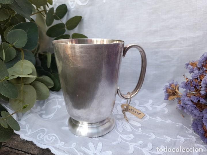 Vintage: Taz&oacute;n de metal - Foto 1