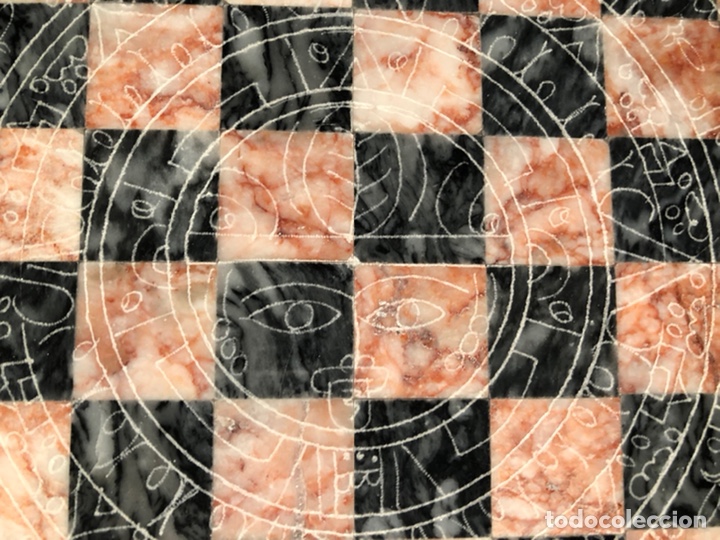 Vintage: Tablero Ajedrez de marmol - Foto 2