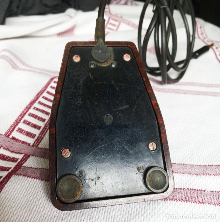 Vintage: Micr&oacute;fono antiguo bakelita - Foto 9