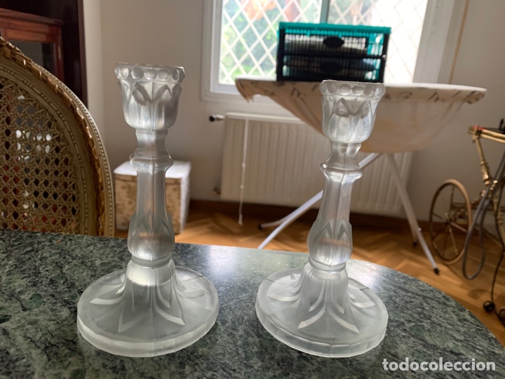 Vintage: Candelabros cristal - Foto 2