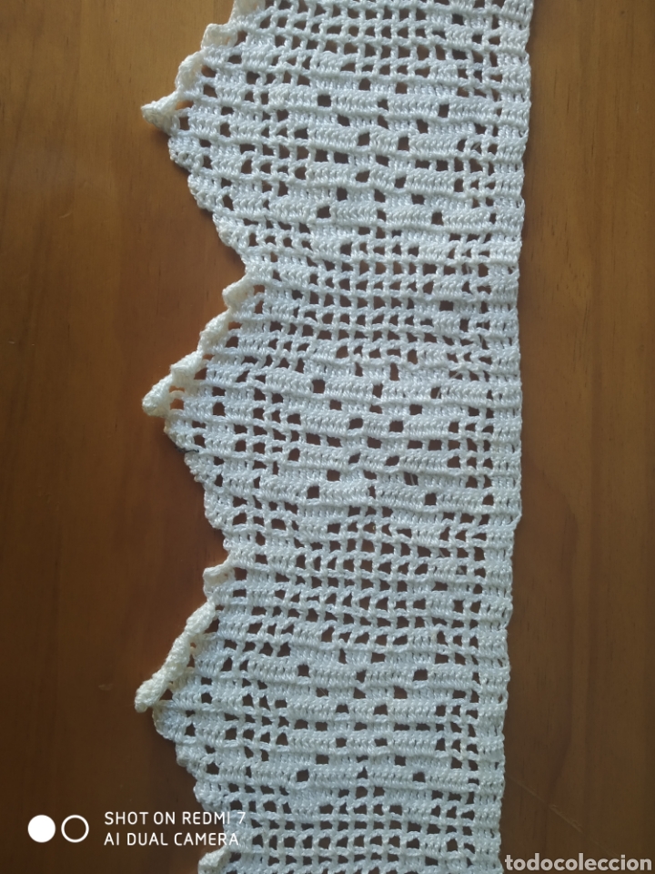 Vintage: Puntilla ganchillo crochet - Foto 2