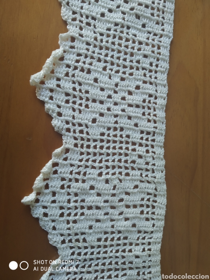 Vintage: Puntilla ganchillo crochet - Foto 1