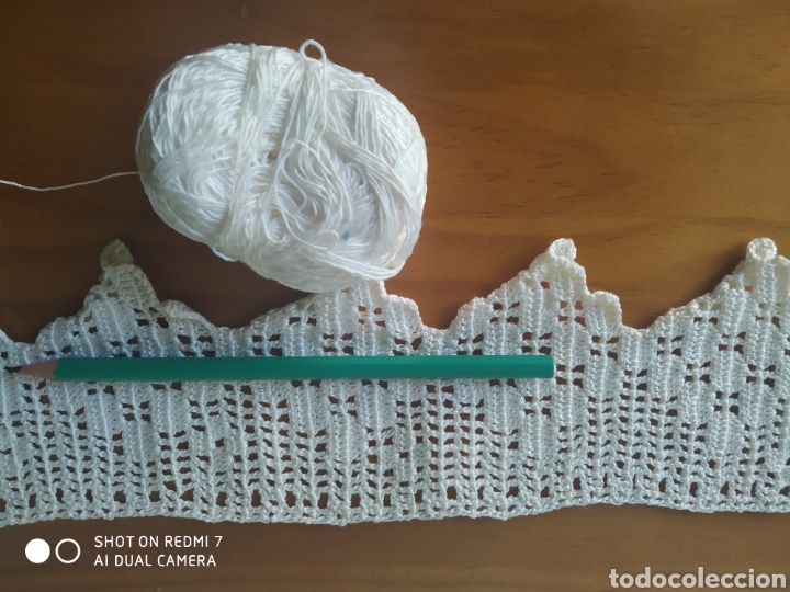 Vintage: Puntilla ganchillo crochet - Foto 3