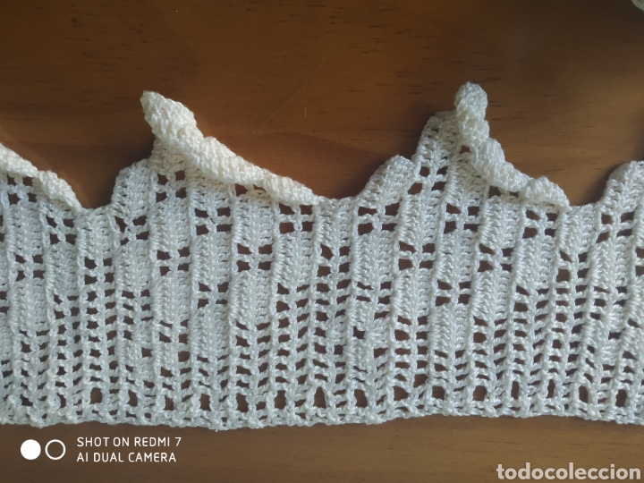 Vintage: Puntilla ganchillo crochet - Foto 1
