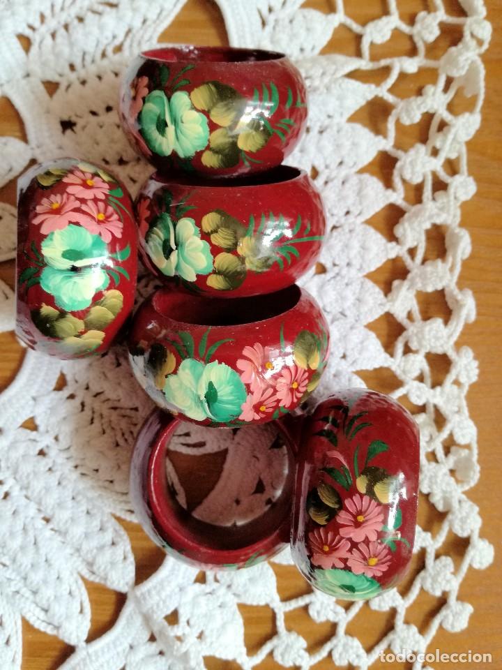 Vintage: SET DE ANILLOS DE RUSIA PARA SERVILLETAS - Foto 1