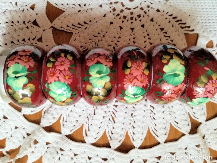 Vintage: SET DE ANILLOS DE RUSIA PARA SERVILLETAS - Foto 2