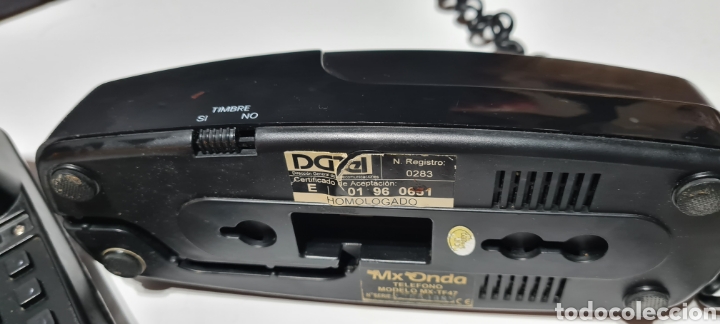 Vintage: Tel&eacute;fono Mx Onda MX-TF47. - Foto 4