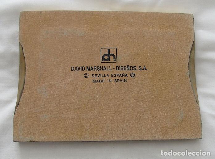 Vintage: TARJETERO DAVID MARSHALL BANCO EXTERIOR 1991 - Foto 2