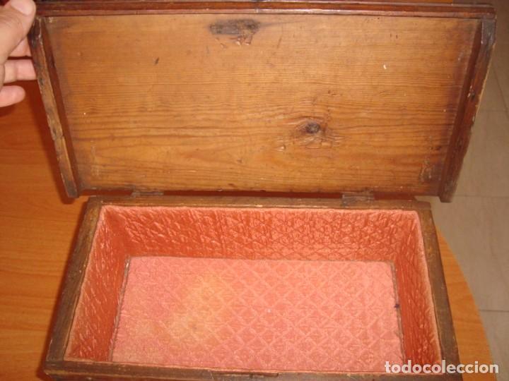 antiguo arcón de gran tamaño en madera de encin - Compra venta en  todocoleccion