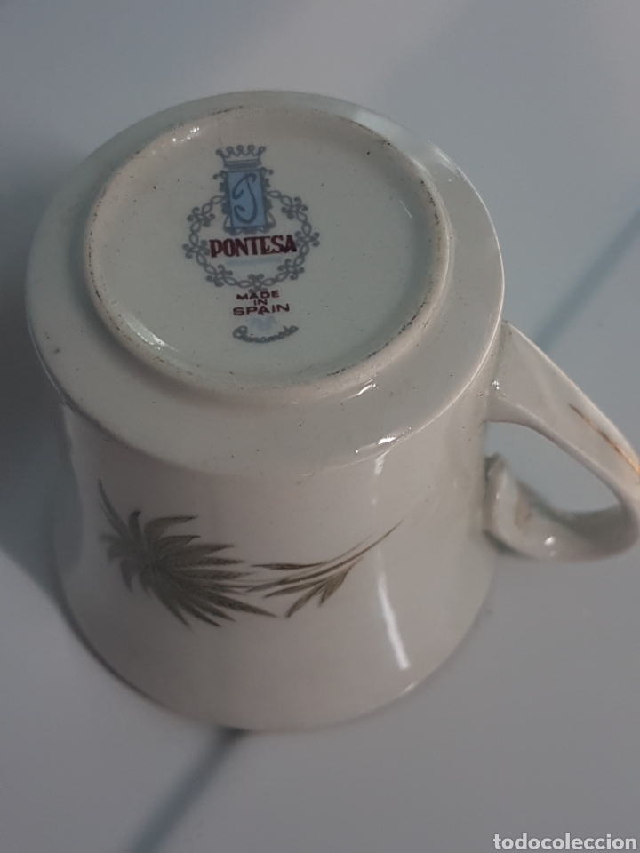 Vintage: 2 TAZAS CAFE PONTESA - Foto 3
