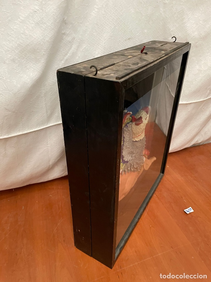 Vintage: Cuadro grifo expositor con luz es como una urna - Foto 3