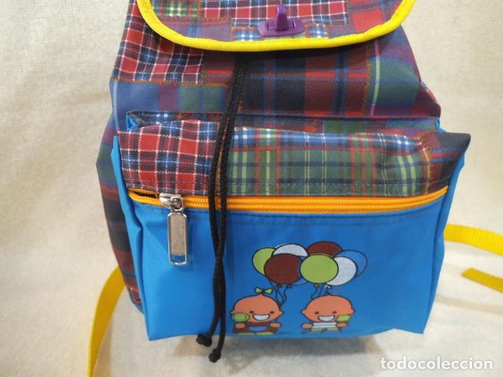 Vintage: MOCHILA - INFANT&Iacute;L ( SOLAPA AZUL ) - Foto 4