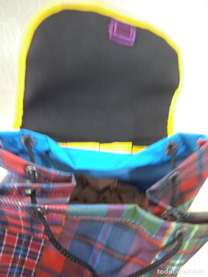 Vintage: MOCHILA - INFANT&Iacute;L ( SOLAPA AZUL ) - Foto 5