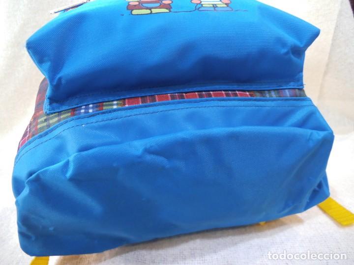 Vintage: MOCHILA - INFANT&Iacute;L ( SOLAPA AZUL ) - Foto 7