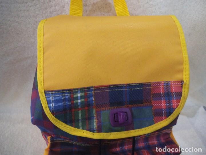 Vintage: MOCHILA - INFANT&Iacute;L ( SOLAPA AMARILLA ) - Foto 2