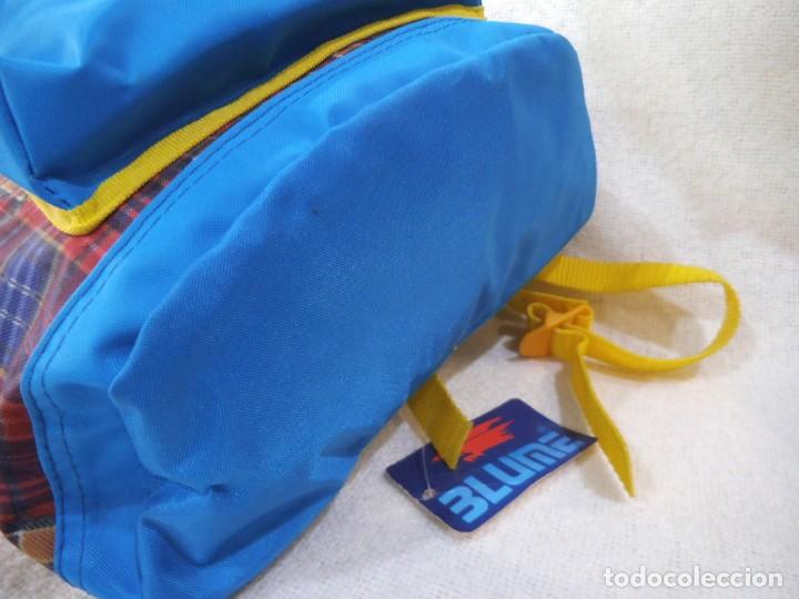 Vintage: MOCHILA - INFANT&Iacute;L ( SACO AZUL ) - Foto 6