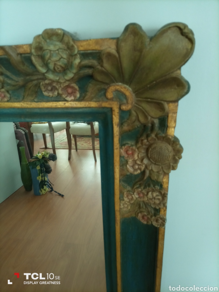 Vintage: Espejo decorado - Foto 3