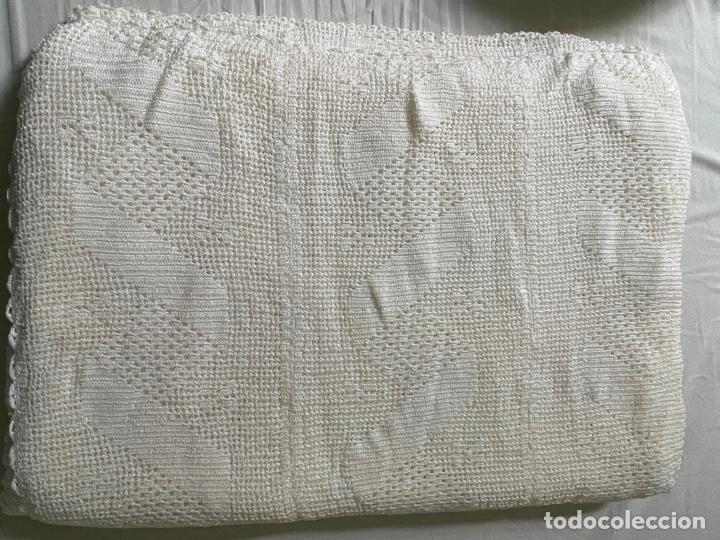 Vintage: Cubre de ganchillo o crochet - Foto 1