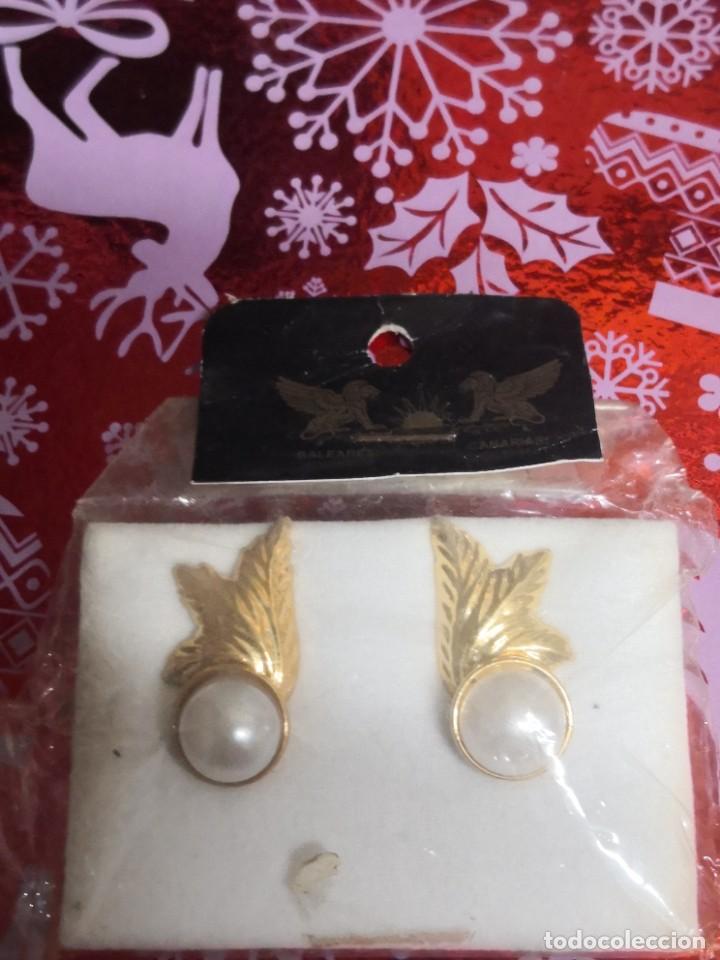 Vintage: Pendientes tipo traba vintage chapado en oro scorpio Islas balerares Pendientes tipo traba vintage
