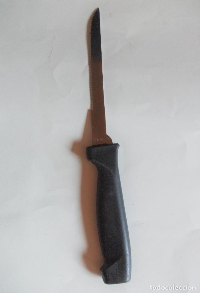 Vintage: Cuchillo para pan d&eacute;cada 1980 -1990 - Foto 2