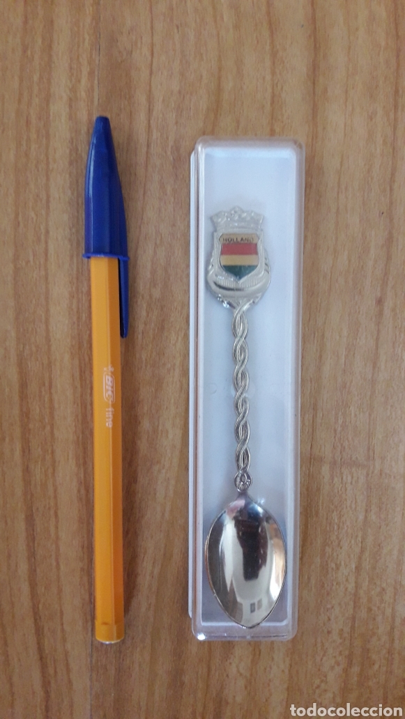 Vintage: CUCHARILLA CON BANDERA DE HOLANDA