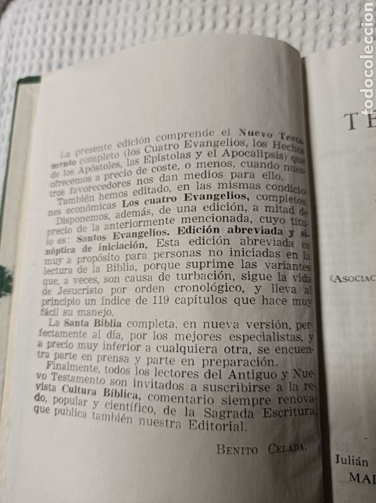Vintage: NUEVO TESTAMENTO A.F.E.B.E. 1965 - Foto 4