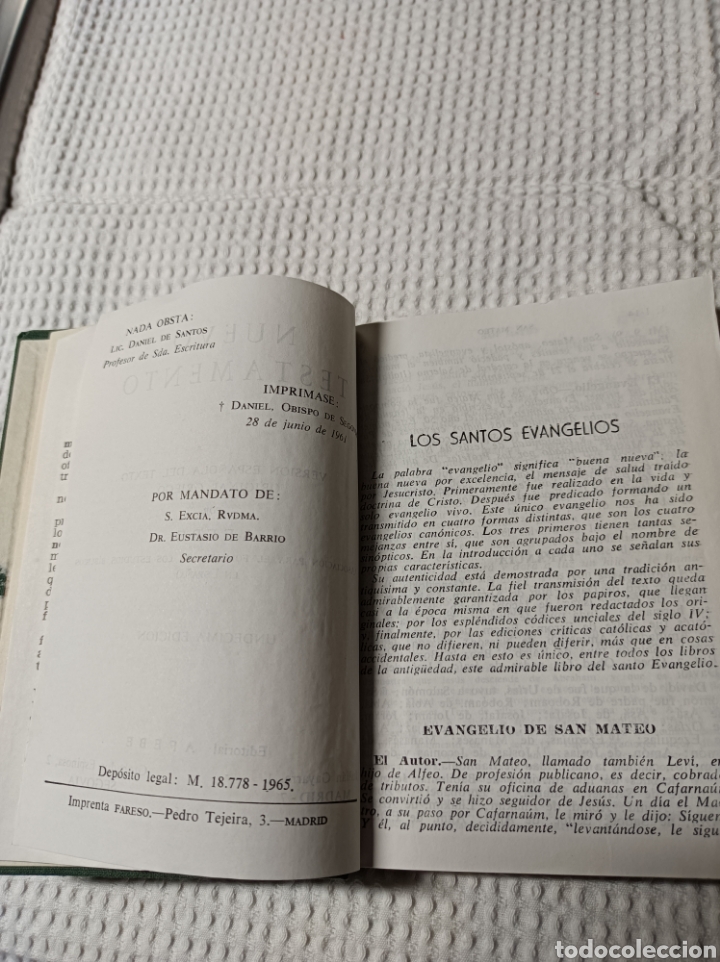 Vintage: NUEVO TESTAMENTO A.F.E.B.E. 1965 - Foto 5