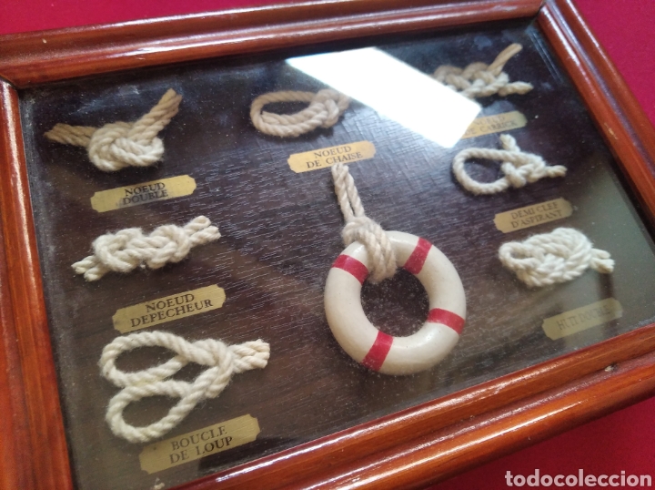 Vintage: Cuadro nudos marineros - Foto 5