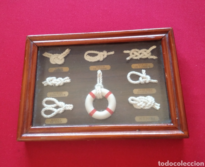 Vintage: Cuadro nudos marineros - Foto 1