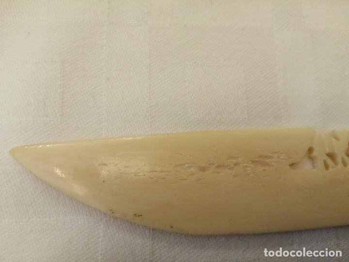Vintage: LOTE DE DOS ABRECARTAS DE MARFIL - Foto 5