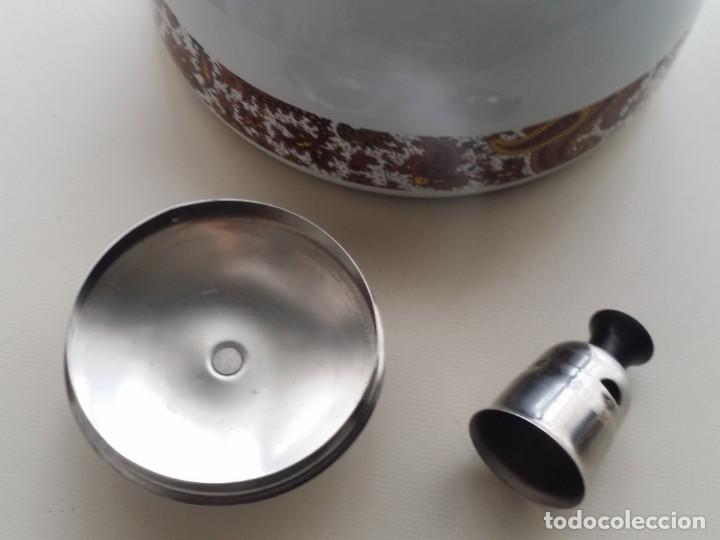 Vintage: TETERA INGLESA PORCELANA ESMALTADA - Foto 5