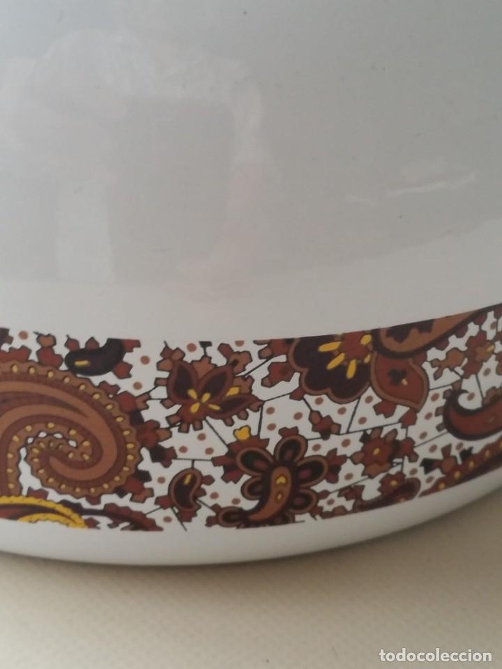 Vintage: TETERA INGLESA PORCELANA ESMALTADA - Foto 7