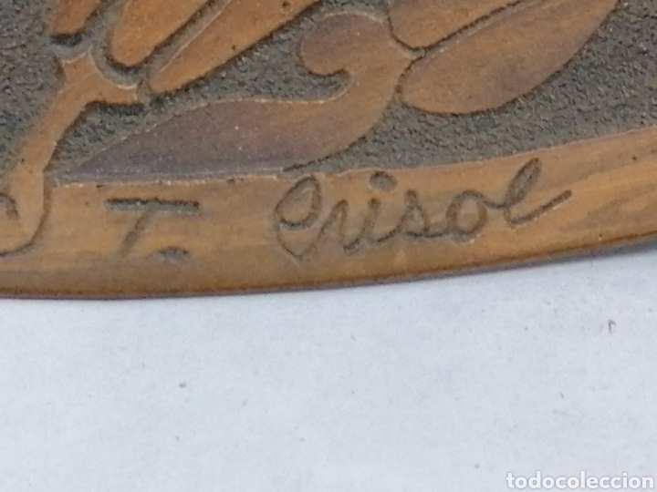 Vintage: Plato repujado - Foto 4