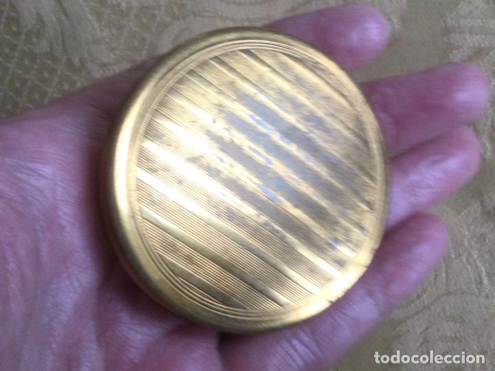 Vintage: ANTIGUA POLVERA ESMALTADA - Foto 3