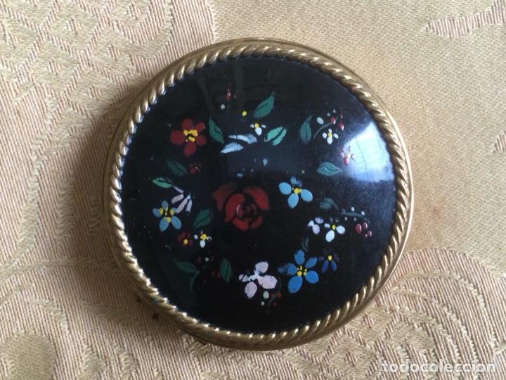 Vintage: ANTIGUA POLVERA ESMALTADA - Foto 4