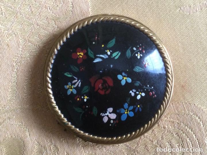 Vintage: ANTIGUA POLVERA ESMALTADA - Foto 5
