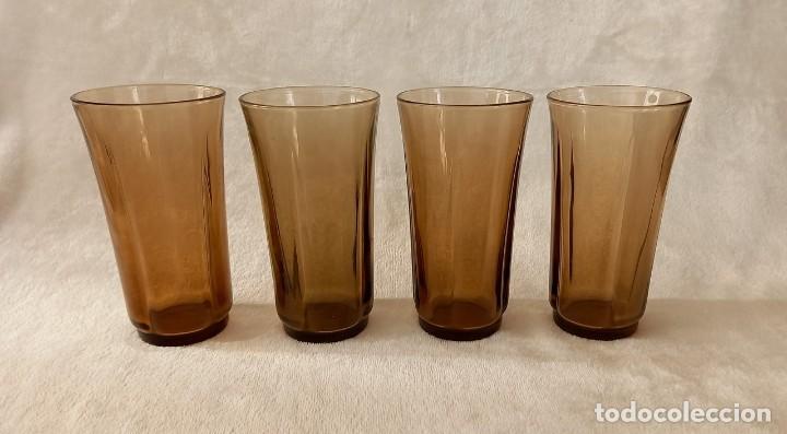 Vintage: Lote de 4 vasos altos Duralex - Foto 1