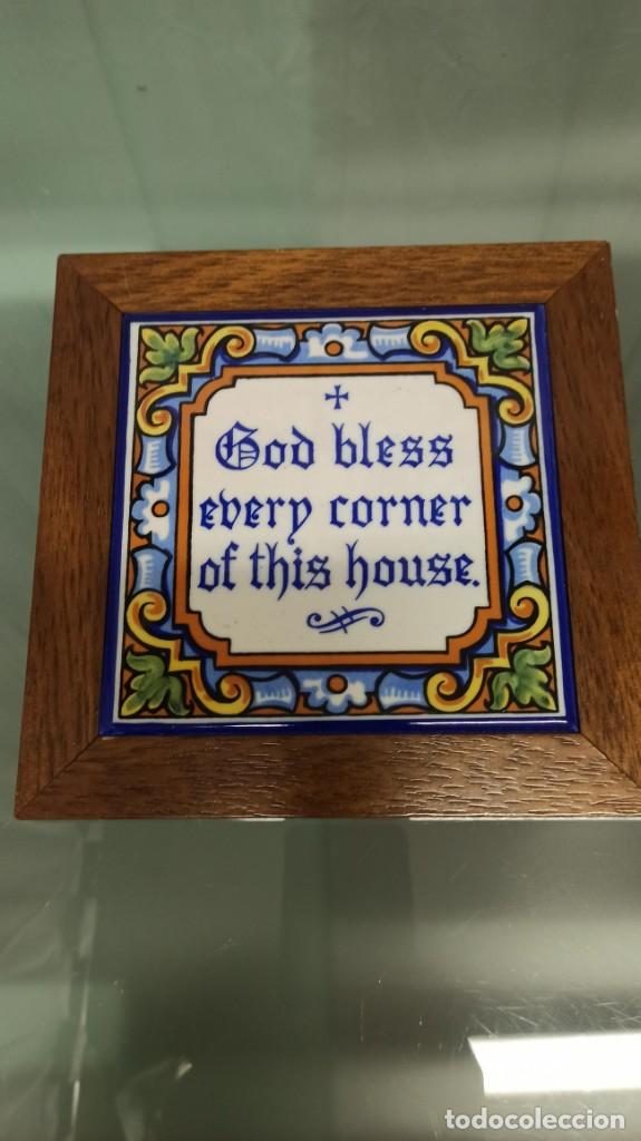 Vintage: MOSAICO ENMARCADO MADERA