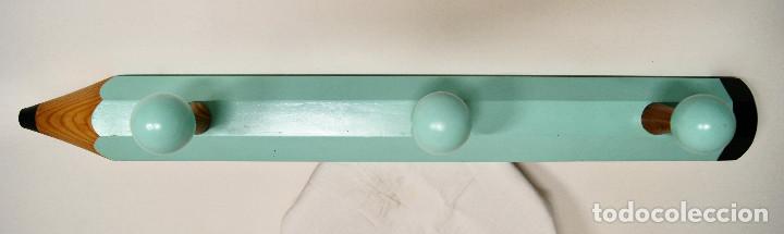 Vintage: Percha lapicero verde - Foto 1