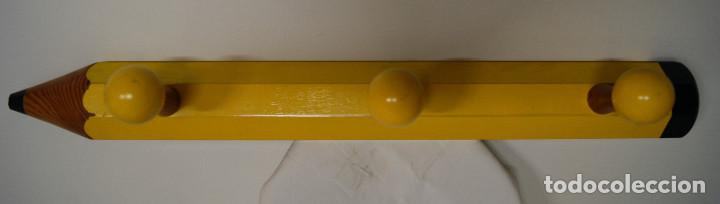 Vintage: Percha lapicero amarillo - Foto 1