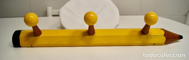 Vintage: Percha lapicero amarillo - Foto 2