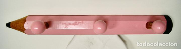 Vintage: Percha lapicero rosa - Foto 1