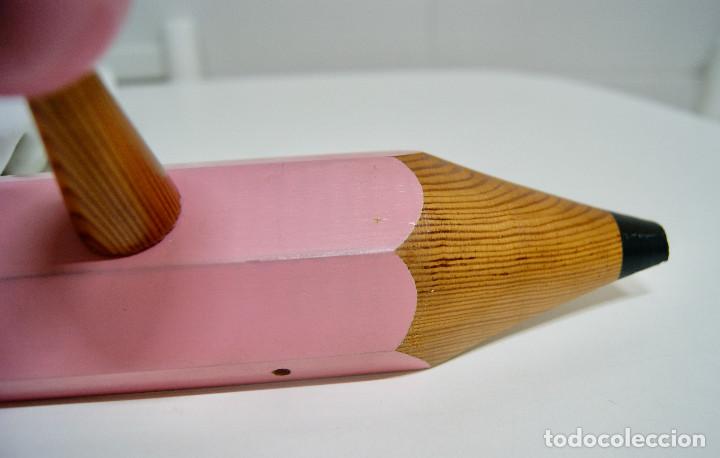 Vintage: Percha lapicero rosa - Foto 9